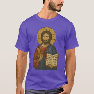 Byzantine Icon of Christ Pantocrator T-Shirt