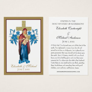 Byzantine Orthodox Eastern Rite Wedding Holy Cards