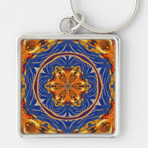 Byzantine Tile Keychain