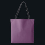 Byzantium Solid Plain Colour Tote Bag<br><div class="desc">Classy classic simple trendy colour. Colourful one work with lots of variant colours.
you can see in the galaxy,  space and sure natural wildlife.
Hex No: 763D6A</div>