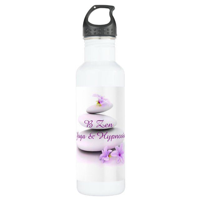 BZen Yoga & Hypnosis Water Bottle (Front)