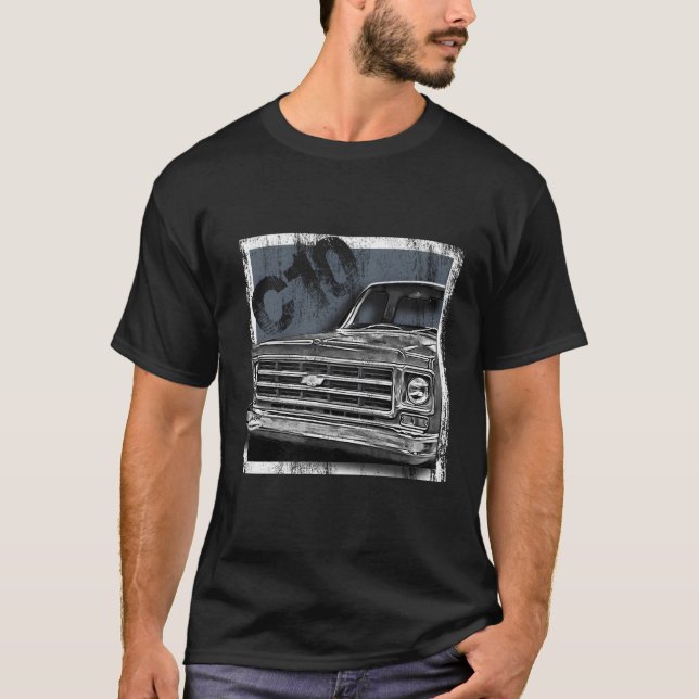 C10C-10K5Jimmysquarebody Trucksuburbanblazersilver T-Shirt (Front)