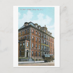 c1910 St Peter's College, Jersey City, New Jersey Postcard