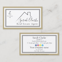 C21 Black Rooftop Business Card