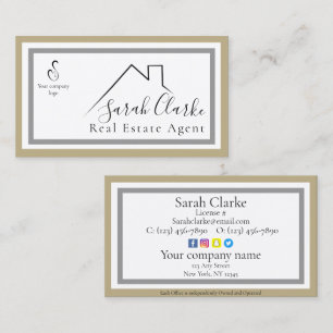 C21 Black Rooftop Business Card