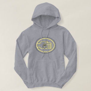 C2B: Hoodie Grey Logo-YB
