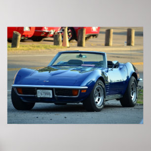 C3 Corvette convertible Poster