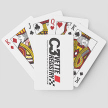 C3 Vette Registry Playing Cards