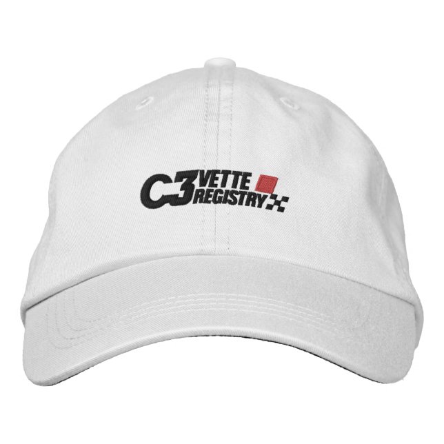 C3VR Logo Embroidered Light Hat (Front)