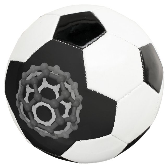 C60 BUCKYBALL SOCCER BALL (Three Quarter)