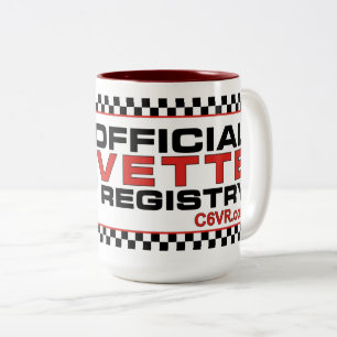 C6VR Two-Tone 15oz Ceramic Mug