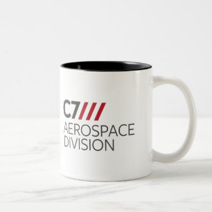 C7 Aerospace Division Two-Tone Coffee Mug