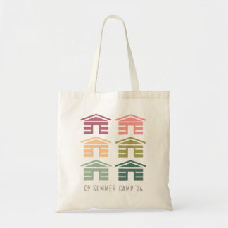 C9 Summer Camp 2024 Cabins Small Tote Bag