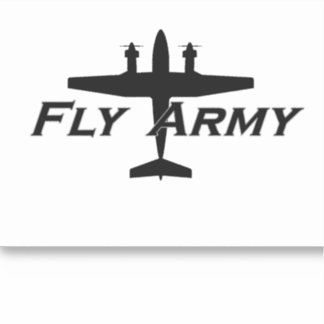 C-12 King Air Army Fixed-Wing Sticker