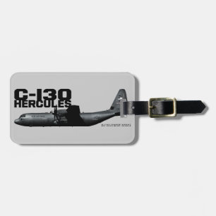 C-130 Hercules Luggage Tag