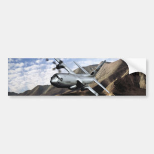 C-130 HERCULES Military Aeroplane Bumper Sticker