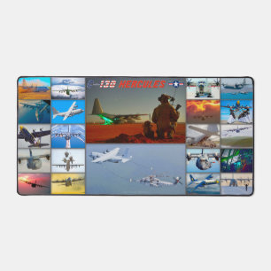 C-130 HERCULES “MONTAGE” DESK MAT
