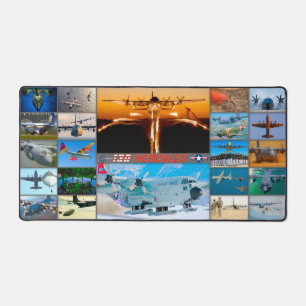C-130 HERCULES “MONTAGE” DESK MAT