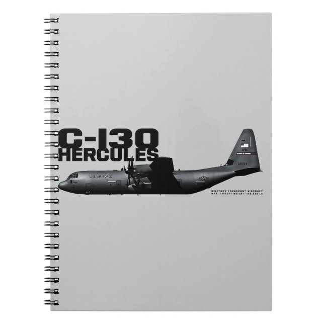 C-130 Hercules Notebook (Front)