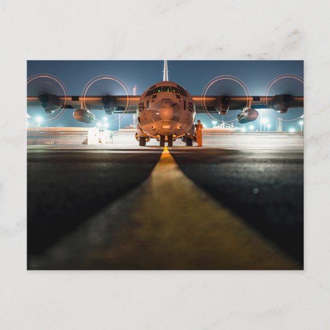 C-130 Hercules Postcard (Front)