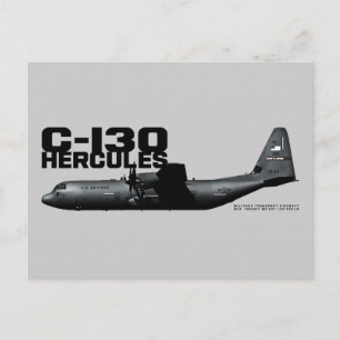 C-130 Hercules Postcard