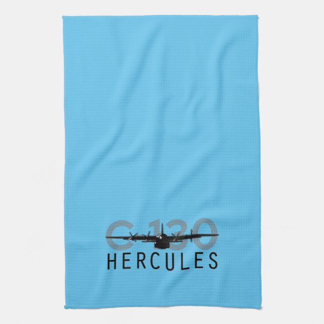 C-130 Hercules Tea Towel (Vertical)