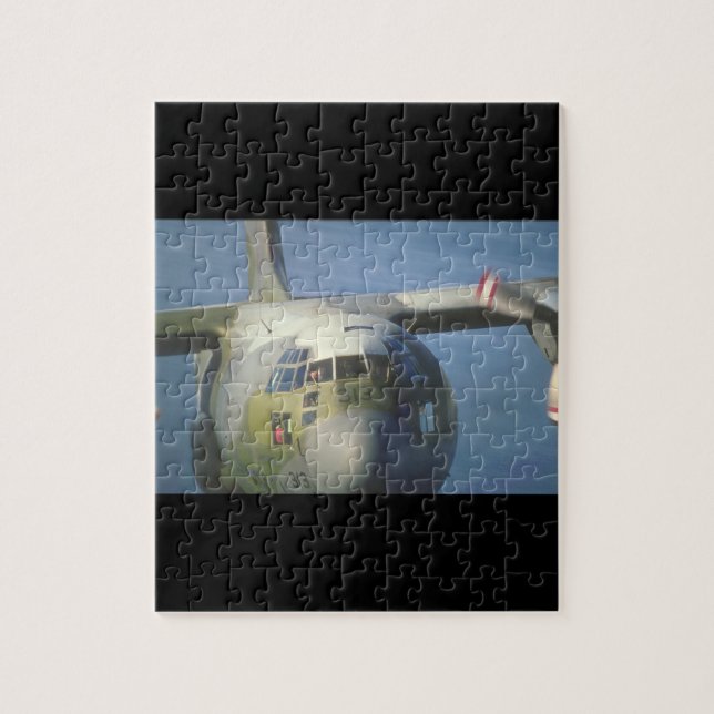 C-130 Hercules Transport_Military Aircraft Jigsaw Puzzle (Vertical)