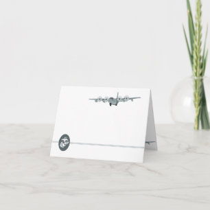 C-130 USMC Aviation Notecard