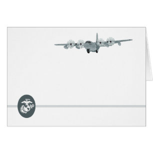 C-130 USMC Aviation Notecard
