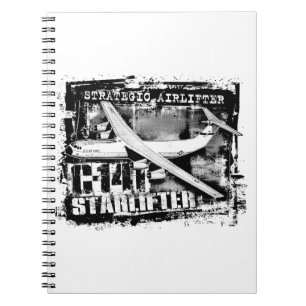 C-141 Starlifter Notebook Spiral Photo Notebook