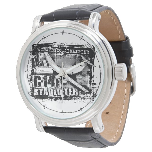 C-141 Starlifter Wrist Watch eWatch Watch (Angled)