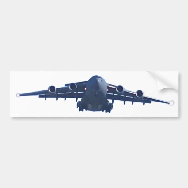 C-17 GLOBEMASTER  BUMPER STICKER (Front)