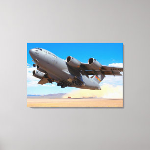 C-17 GLOBEMASTER III 24x36 Canvas Print