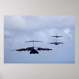 C-17 Globemaster III Aircraft Poster