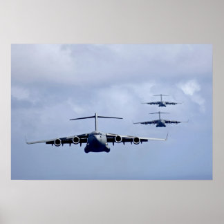 C-17 Globemaster III Aircraft Poster