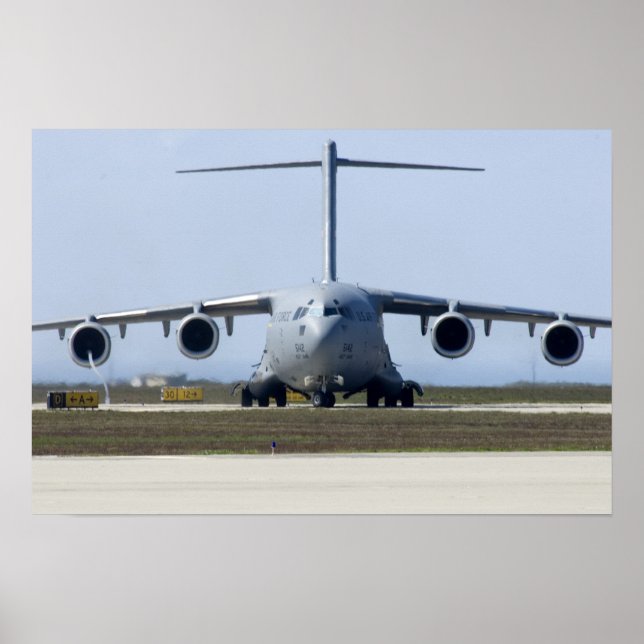 C-17 Globemaster III Aircraft Poster (Front)