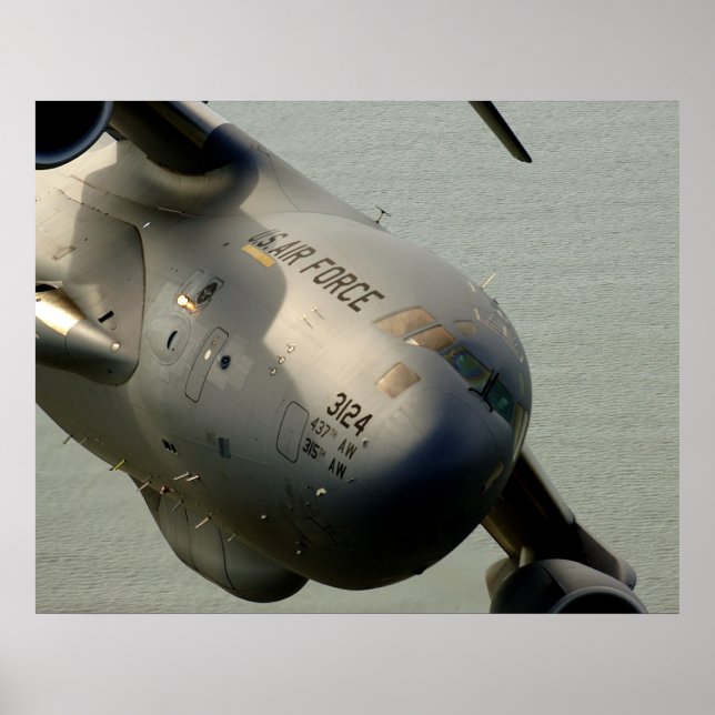 C-17 Globemaster III Aircraft Poster (Front)