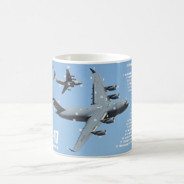 C-17 GLOBEMASTER III COFFEE MUG (Center)