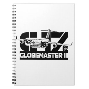 C-17 Globemaster III Spiral Photo Notebook