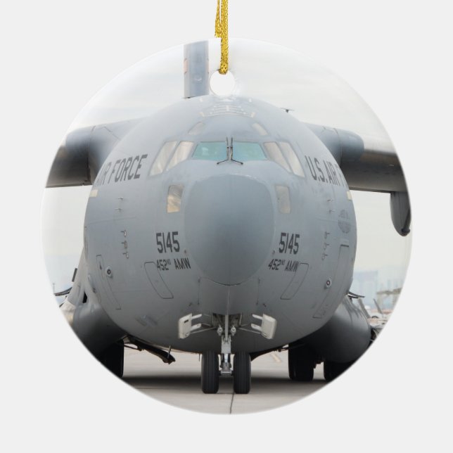 C-17 Globemaster Ornament (Back)