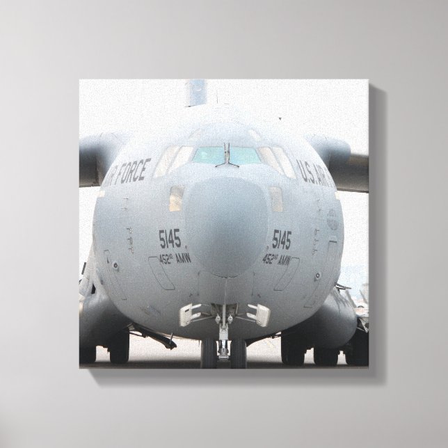 C-17 Globemaster v2 Wrapped Canvas (Front)