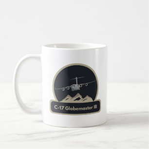 C-17 US Air Force Airplane Coffee Mug