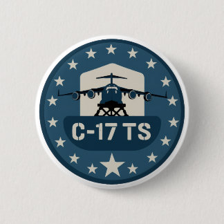 C-17TS PATCH 6 CM ROUND BADGE