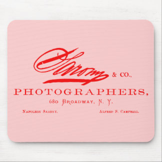 C. 1870 Napoleon Sarony, American Photographer Mouse Mat