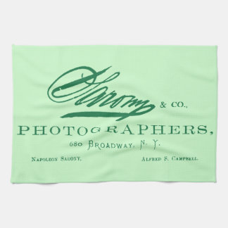 C. 1870 Napoleon Sarony, American Photographer Tea Towel