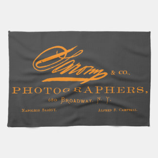 C. 1870 Napoleon Sarony, American Photographer Tea Towel
