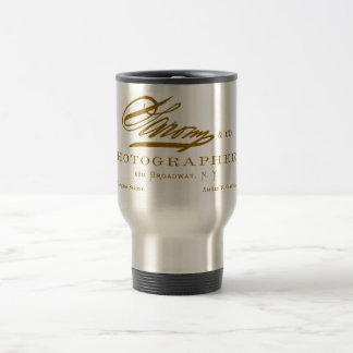 C. 1870 Napoleon Sarony, American Photographer Travel Mug