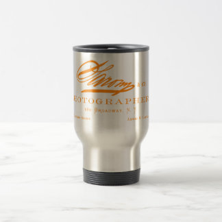 C. 1870 Napoleon Sarony, American Photographer Travel Mug
