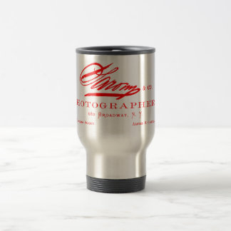 C. 1870 Napoleon Sarony, American Photographer Travel Mug