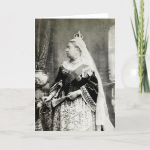 C. 1880 Queen Victoria of England Card